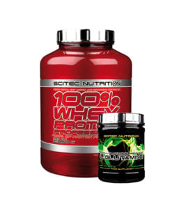 Scitec Nutrition – 100% Whey Protein Professional 2350g + L-Glutamine