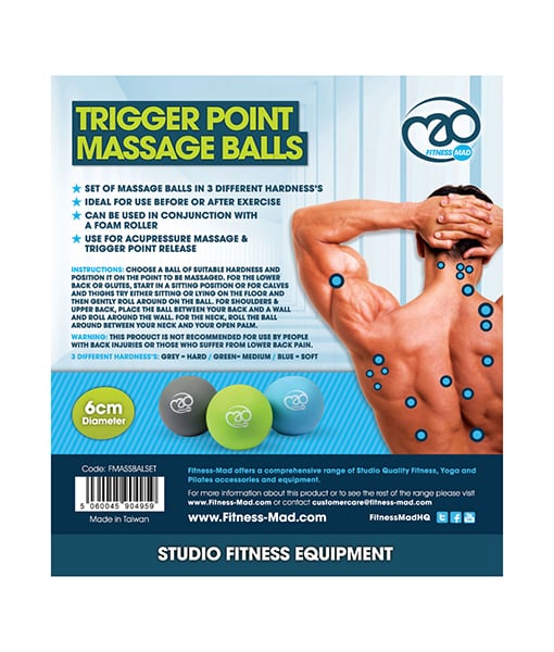 The Mad Group – Trigger Point Massage Ball Set
