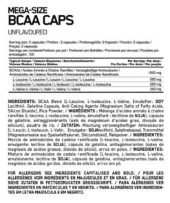 Optimum Nutrition - BCAA 1000MG Capsules