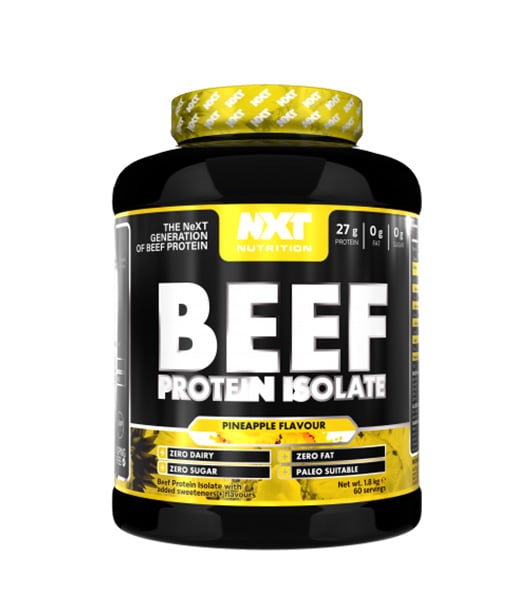 NXT Nutrition – Beef Protein Isolate 1.8kg Sport Freak