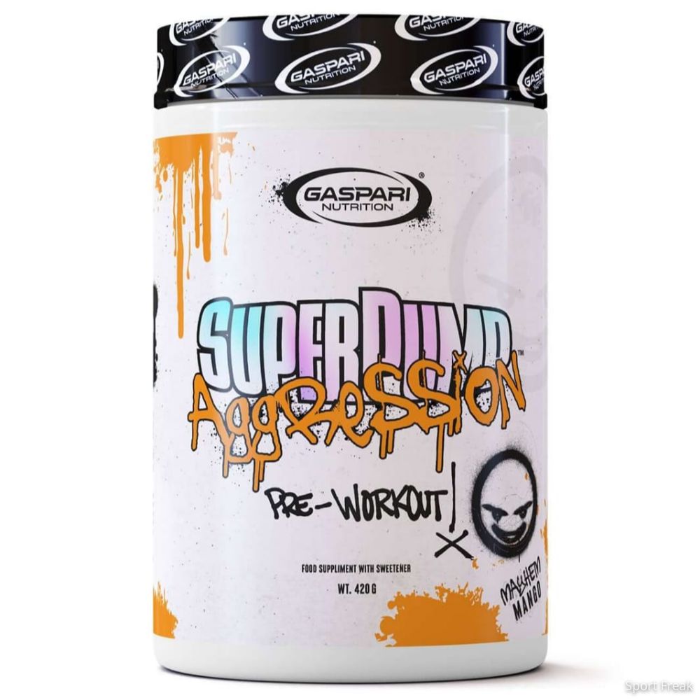 Gaspari Rapper Gaspari Superpump Aggression | Pre-Workout - Sport Freak